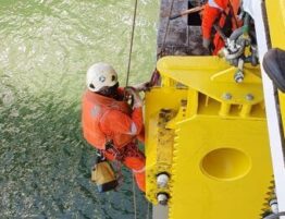 Rope Access Crane installation- A-STAR Group services
